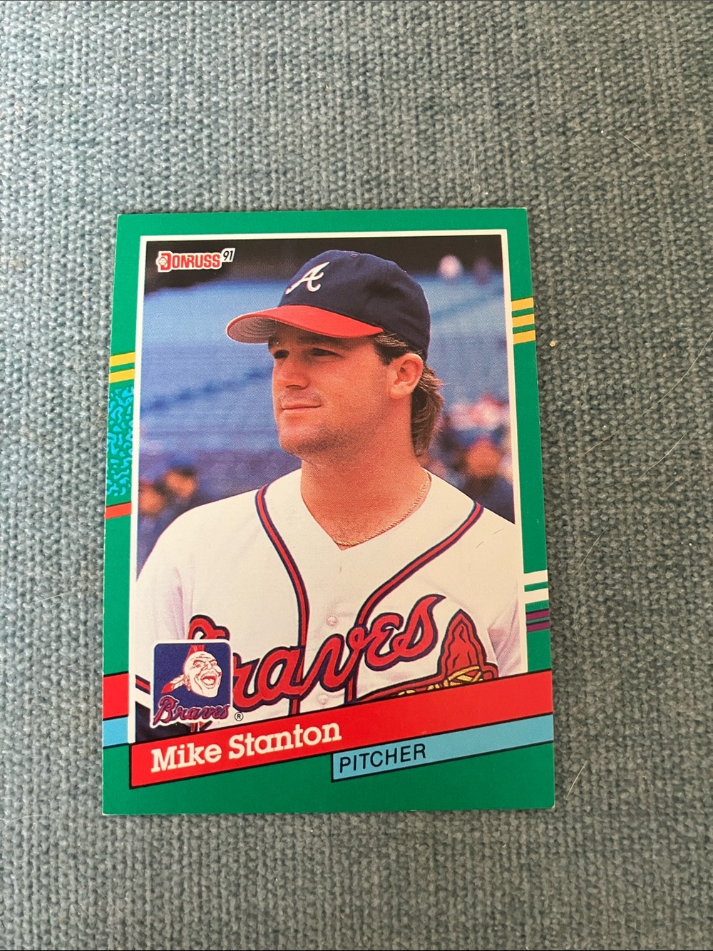 1991 Donruss Atlanta Braves Baseball Card Trading Card